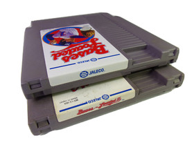 Bases Loaded & Bases Loaded 2 Second Season TESTED AUTHENTIC NES Game 2 Carts