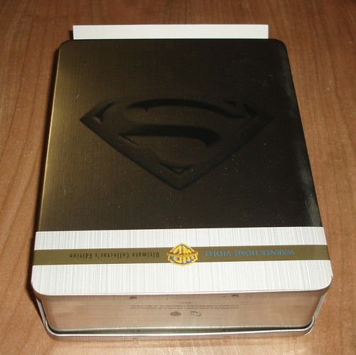 SUPERMAN COLECCIÓN 7 PELICULAS 13 DVD+COMIC METALICA DE LUJO NUEVO DESPRECINTADO - Picture 5 of 7