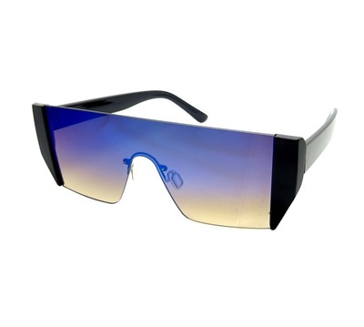 LUNETTES DE SOLEIL AVIATEUR MASQUE MONTURE VIOLETTE VERRES MAUVE cts577
