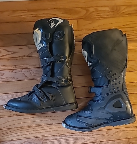 O'Neal Whitre Element Boots & Black Mx Boots, Size 11 (L28) - Foto 21 di 22