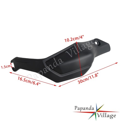 Matte Black Plastic Handlebar Handguard Cover Protector For Honda X-ADV750 17-20 - Picture 2 of 11