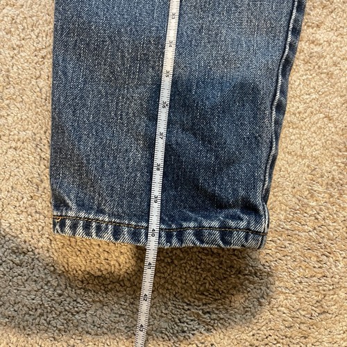 Vintage Levi's 550 Jeans Womens Sz 16 Relaxed Fit Tapered Blue 90s Friends Y2k - Picture 10 of 10