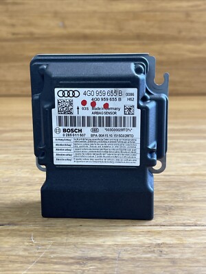 2015-2018 Audi RS7 Restraint Diagnostic Computer Module ECU SRS Unit OEM