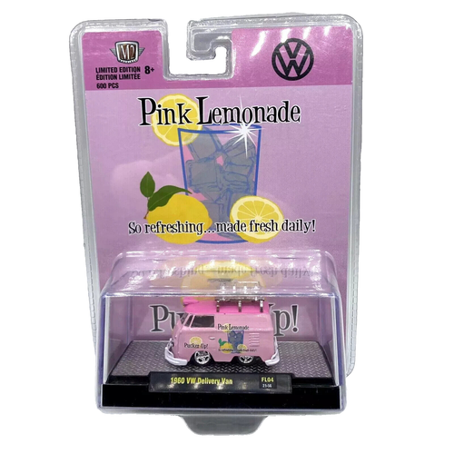 M2 Machines 1960 VW Delivery Van FL04 Pink Lemonade Limited Edition 1 of 600 ***