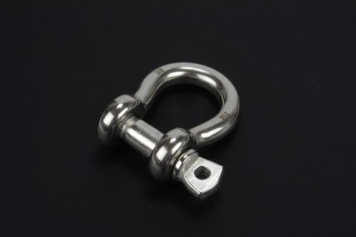 3/8" Anchor Shackle D Clevis Bow Ring 316 Stainless Steel for Sailboat Rigging - Bild 1 von 7
