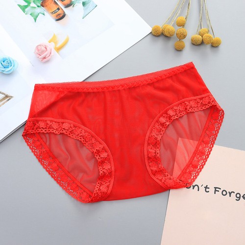 Women's Sexy Lace Underwear See Through Lingerie Panties Mesh Briefs Knickers  - - Bild 7 von 32
