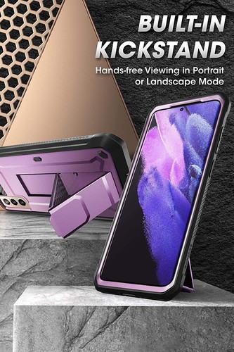 SUPCASE for Samsung Galaxy S21 5G, DualLayer Rugged w/ Holster&Kickstand Case US - Picture 2 of 33