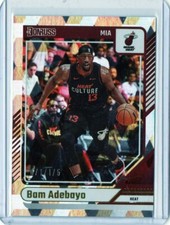 Bam Adebayo #92 2024 Panini-Donruss Basketball Cubic Parallel /175