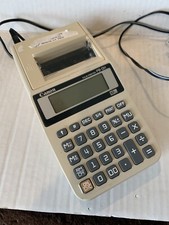 Canon Palm Printer P8-DH 10 Digit Electronic/Battery Calculator w/Power Cord