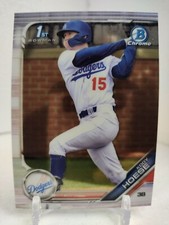 KODY HOESE 1st 2019 Bowman Draft Chrome #BDC-187 Los Angeles Dodgers ROOKIE RC