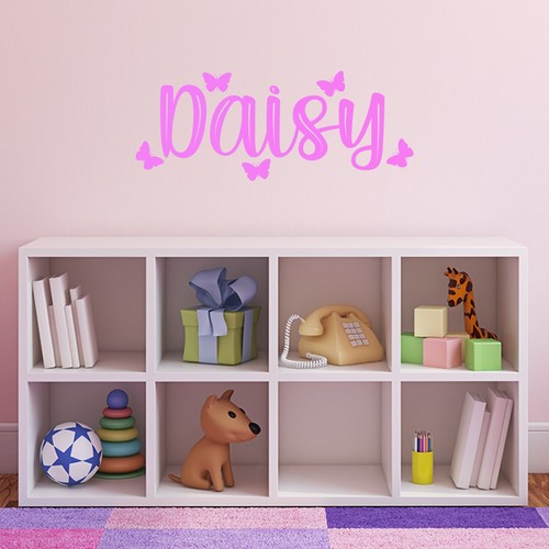 Personalised Custom Children's Kids Name Vinyl Wall Art Sticker Decal Bedroom - Picture 2 of 10