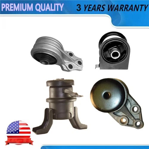 4Pcs Engine Mount Kit A5412 A5293 A5446 A5481 For 2005-2011 Mazda Tribute 3.0L