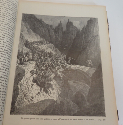 Antique 1925 Don Chisciotte by Cervantes, Italian Ed., Illust. by Dore - Picture 9 of 19
