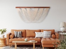 Large Macrame Wall Hanging, Tapestry Wall Art, Bohemian Decoration