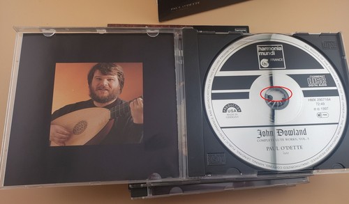 John Dowland Complete Lute Works artist Paul O'Dette five CDs cond VG - Picture 13 of 16