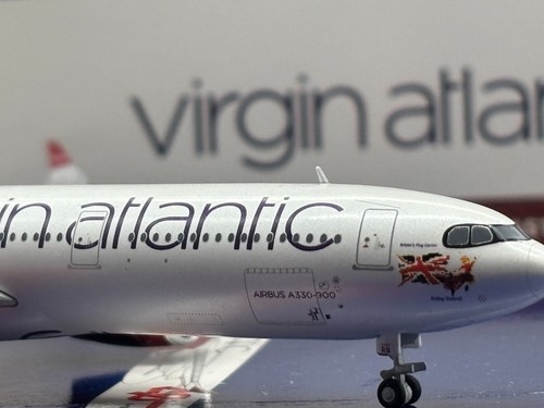 Virgin Atlantic A330-900neo G-VSRB "40th" GeminiJets GJVIR2307 Scale 1:400 - Picture 15 of 21