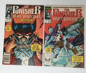 Marvel-The-Punisher-War-Journal-Starring-Wolverine-Part-1-amp-2-Full-Saga