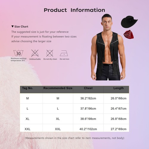 Herren Weste Urlaub Jacke mit Hüten ausgefallen Oberteil Renaissance Weste Club Outfits - Bild 9 von 33