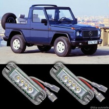 Kennzeichenleuchte Mercedes G Klasse Cabrio W463 bis 2012 Nummernschild