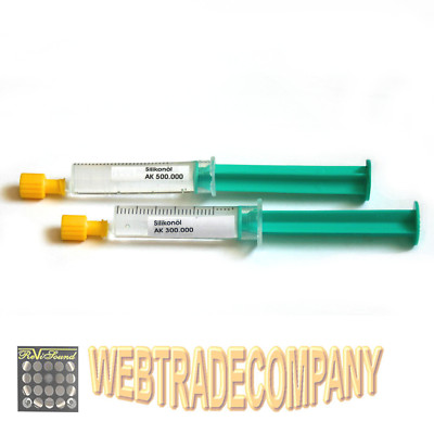 Silikonöl für Plattenspieler Dual Elac Lift Dämpfung AK 300000 und 500000 2x 5ml