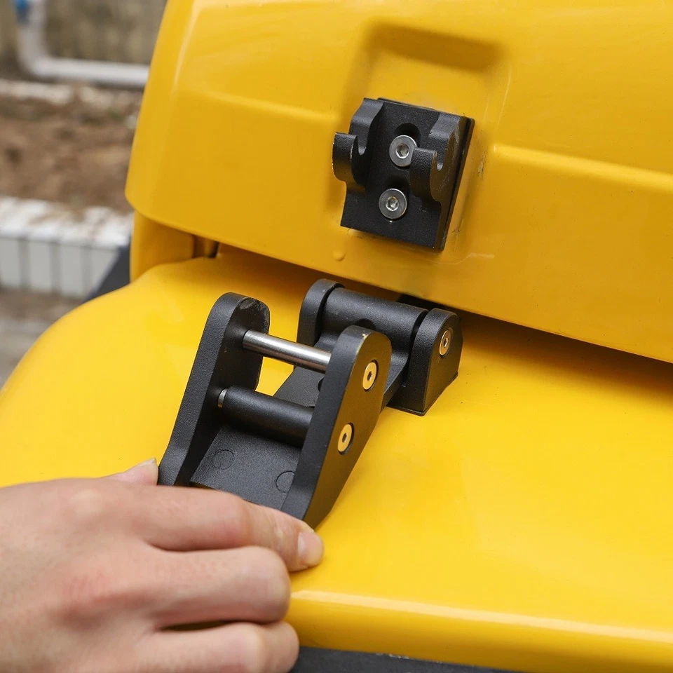 Black Heavy Stainless Steel Hood Catch Latch Kit Fit 1997-2006 Jeep Wrangler TJ Foto 2 de 4