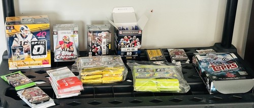 Football Sports Cards Variety Lot of 6 Unopened Packs years 1988-2024 - Bild 3 von 7