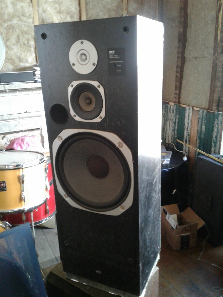 Vintage MCS/jc penny High Fidelity Speakers 3-Way 8209 tested