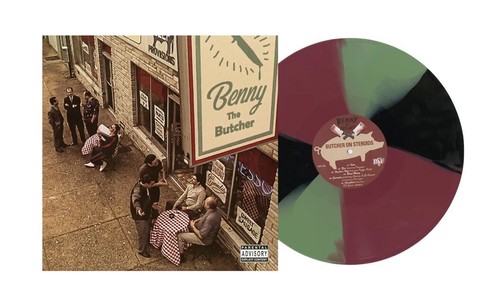 BENNY THE BUTCHER Butcher on Steroids Twister Tri Color Pinwheel Vinyl LE 30/333 - Picture 2 of 13