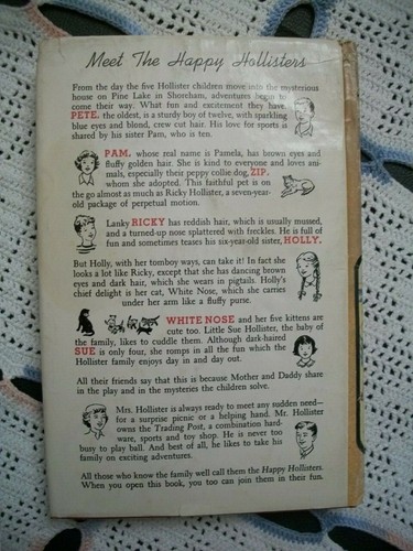 The Happy Hollisters and the Mystery of the Mexican Idol (Jerry West, 1967 1st E - Picture 2 of 11
