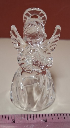 Praying Angel Mikasa Christmas Holiday Ornament Figure Clear Figurine - Picture 5 of 8