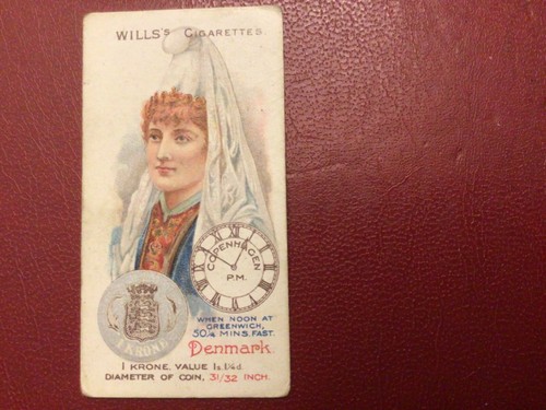 Wills (1908) Time and Money in Different Countries - Select the cards you need. - Picture 18 of 82