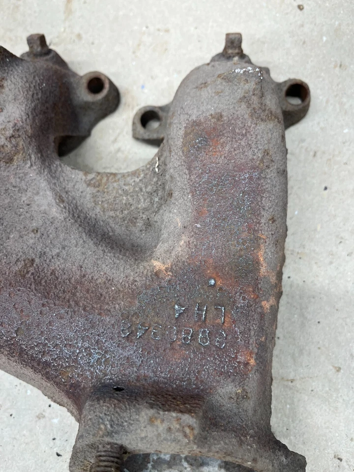 Camaro Nova Chevelle Corvette 1972 1973 bloque grande colector de escape BBC 3989342 Foto 4 de 4