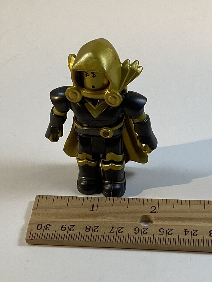 Roblox Icons Gold Collectors Dominus Aureus Dude Figure With Sword Toy