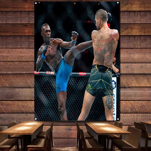 Vintage Boxing Fighting Posters and Prints Tapestry Wall Art Flag Wall Painting - Picture 1 of 5