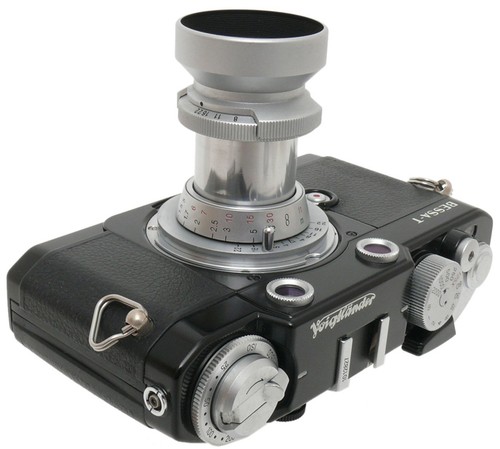 Voigtlander Bessa-T 101 Years Model Camera + Heliar 50mm F3.5. Box. Finder. Hood - Imagen 5 de 12
