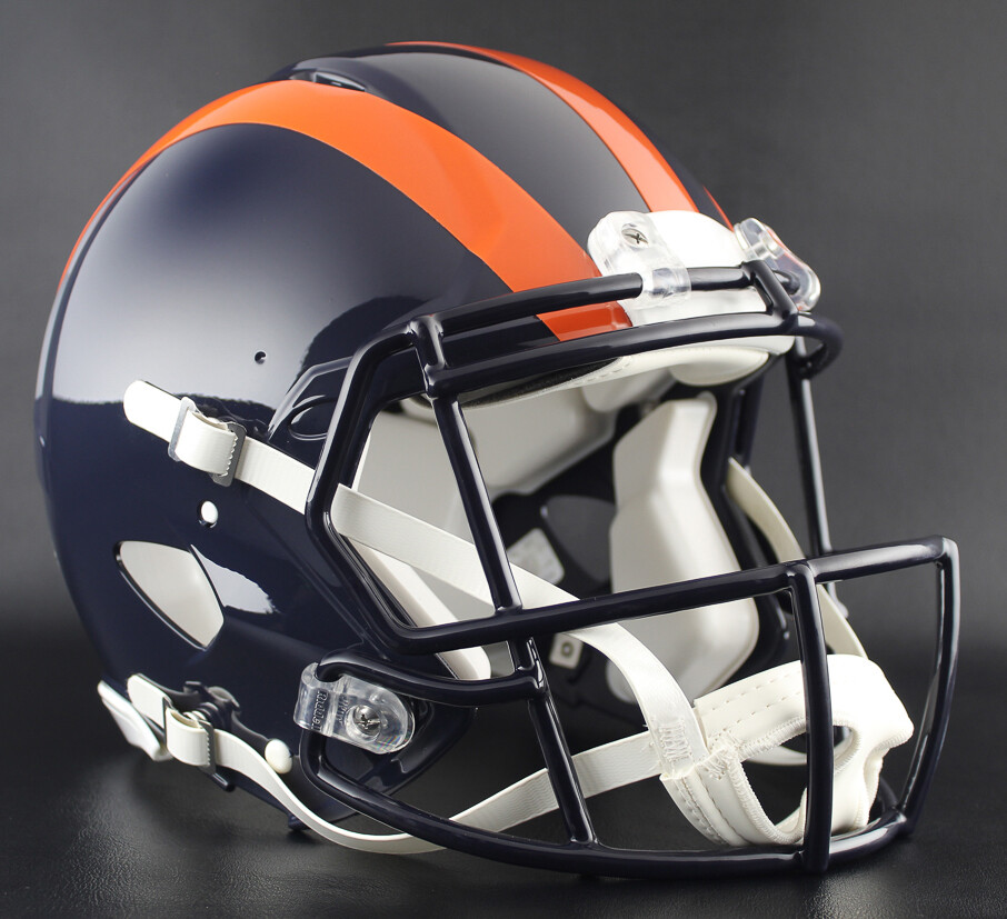 CHICAGO BEARS Authentic THROWBACK Football Helmet eBay