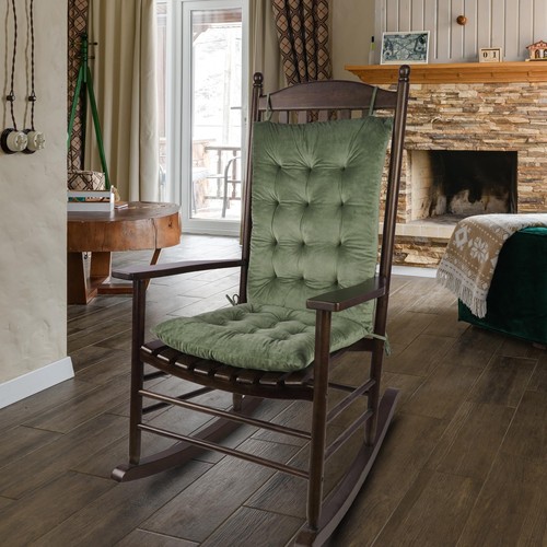 Rocking Chair CushionS Rocking Chair Pads for Wooden Rocking Chair Cushion fo... - Picture 6 of 6