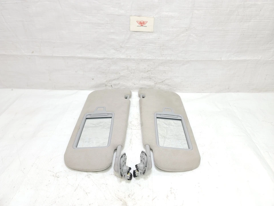 Kia K900 2015 pasajero delantero derecho lado del conductor parasol conjunto OEM Foto 3 de 4