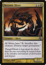 Necrotic Sliver (x4) - Planar Chaos - Excellent/NM _ MTG _ 4RCards