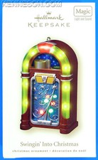 Swingin' Into Christmas Light & Sound Hallmark Keepsake Christmas Ornament 2008