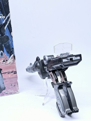 G1 Transformers Galactic Man Shockwave Radio Shack Space Robot/Gun boxed works - Bild 20 von 22