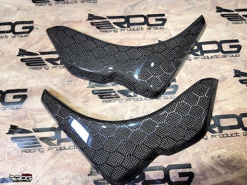 RPG Carbon 2 Pcs Interior Dashboard Side Trim Cover for 15-21 Subaru WRX STi VA - Bild 6 von 10
