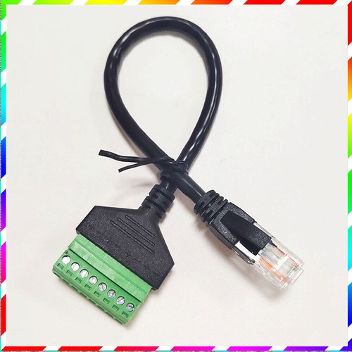 RJ45 Solderless fixed wiring terminal Network router extension cable 8-core - Picture 7 of 18