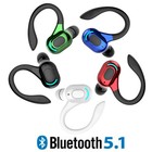 Noise Cancelling Wireless Earbuds Bluetooth 5.1 Earpiece Driving Trucker Headset