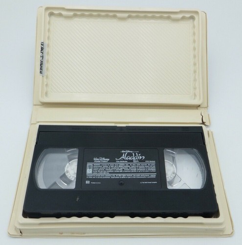 Disney 2 VHS Tapes - The Great Mouse Detective & Aladdin; Black Diamond; Good - Picture 3 of 4