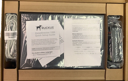 NEU Ruckus Wireless Zone Director 1200/1205/ZD1200 LIZENZIERT FÜR BIS ZU 5 AP'S - Bild 2 von 2
