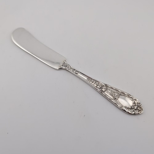 International Fontaine Sterling Silver Butter Spreader - 5 7/8" - No Mono