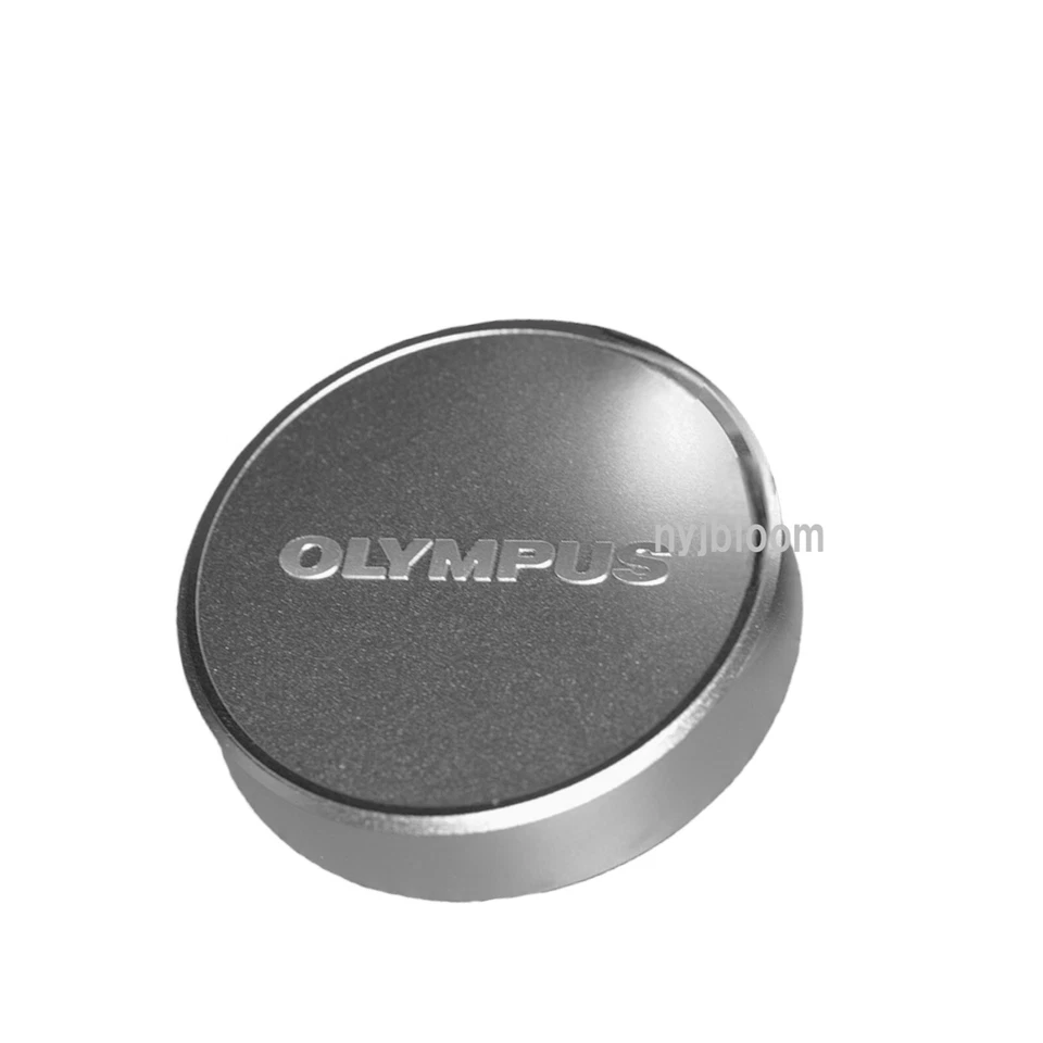 New OLYMPUS LC-48B SILVER Lens Cap for M.Zuiko Digital ED 12mm F2 & 17mm F1.8 - Image 3 of 3