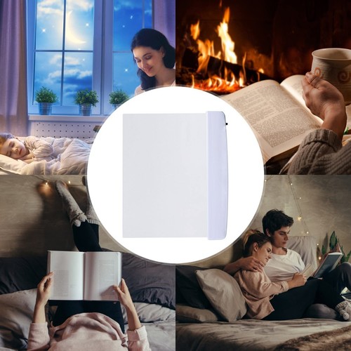 Juesi flaches Buchlicht zum Lesen im Bett bei Nacht klar LED Buch ganzseitig Licht - Bild 8 von 8