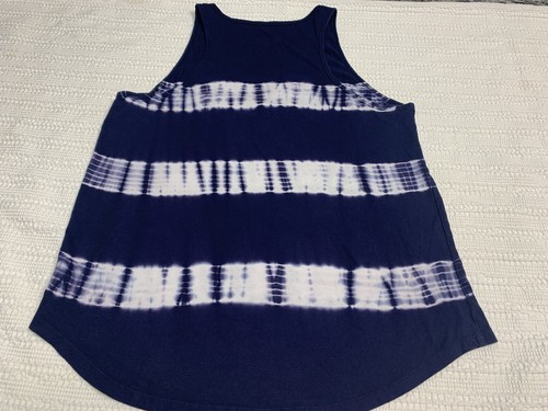 July 4 Fireworks Women’s Blue Tank T-shirt Size Large Just Here To Bang - Picture 13 of 19